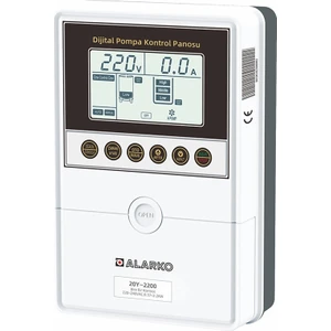 0,5 - 3 Hp 220V Monofaze Dijital Akıllı Pompa Kontrol Panosu