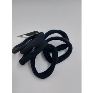 Siyah Lastik Toka Büyük 6'lı