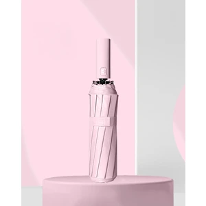 Otomatik Katlanır Şemsiye Ağır Yağmur Güneş Koruyucu Çift Kullanımlı Güneş Koruyucu Uv Koruma Güneş Şemsiyesi Şemsiye Mercan Tozu (Yurt Dışından)