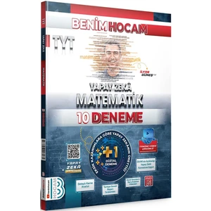 Benim Hocam Yayınları 2024 TYT Yapay Zeka Matematik 10 Deneme