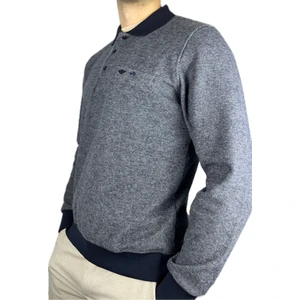 APT PRESTIGE Erkek Lacivert Kışlık Cepli Kalın Regular Selanik Kazak