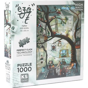 KS Games Father-Ezo Sunal 1000 Parça Puzzle