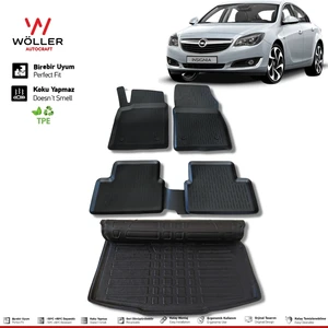 Opel Insignia Paspas Bagaj Havuzu 2009 2016 Arası 3D Havuzlu Wöller