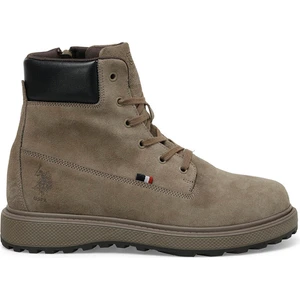 U.S. Polo Assn. Sıgnor Lth 3pr Kum Erkek Worker Bot