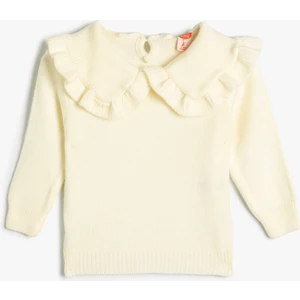 Basic Kazak Bebe Yaka Fırfır Detaylı