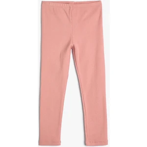 Basic Tayt Fitilli Beli Lastikli Pamuklu