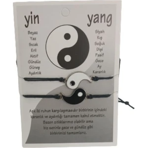 Power Es 2 Çift Yin Yang Arkadaşlık,sevgili Bilekliği