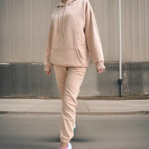 Ceyss Design Unisex Üç Iplik Şardonlu Oversize Hoodieli Eşofman Takımı