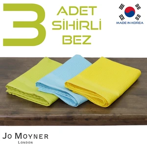Jo Moyner  En Kaliteli Kore'den Ithal Cam Bezi Araba Bezi Oto Bezi Temizlik Bezi Sihirli Mikrofiber Bez Set 40X60CM