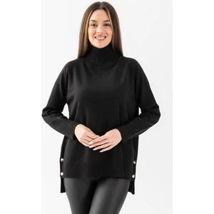 Irmak Kerekli Selanık Yırtmaçlı Old Money Triko Bluz 171014