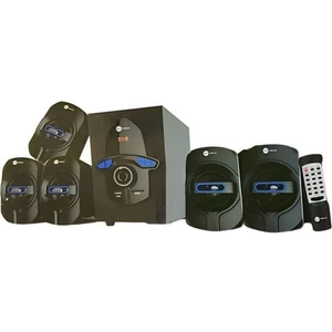 MD-5100BT Bluetoothlu 5+1 Dijital Ekran Radyolu USB Ses Sistemi