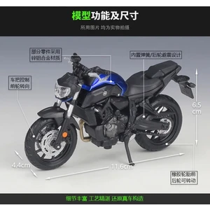 Yamaha Mt-07 1:18 Model Maket Motor (2018)