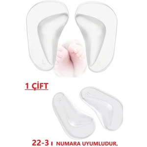 Pediatrik Çocuk Için Düztabanlık Içe Basma Önleyici Silikon Ortopedik Ayak Desteği Ortez Tabanlık