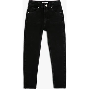 Normal Bel Dar Paça Kot Pantolon Slim Jean
