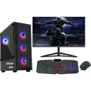 GMX7049 İ5 10.Nesil 10400F 64GB Ram 512GB M2 NWME 8GB RX6600 23.8" Oyun Bilgisayarı