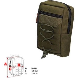 Mas Tactical Dikey Yardımcı Cep (Haki) - M