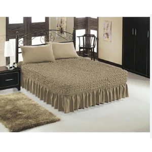 Bright Home Bürümcük Çift Kişilik Lastikli Çarşaf Etekli