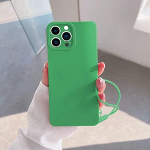 Apple iPhone 14 Pro Max Uyumlu Kılıf Zebana Love Yumuşak Silikon Kılıf Açık Yeşil