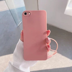 Apple iPhone Se 2022 Uyumlu Kılıf Zebana Love Yumuşak Silikon Kılıf Rose Gold