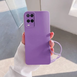 Oppo A54 Uyumlu Kılıf Zebana Love Yumuşak Silikon Kılıf Lila