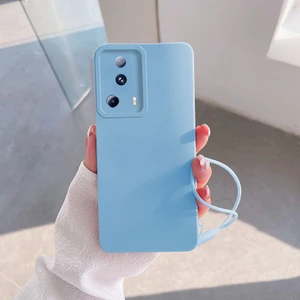 Xiaomi Mi 13 Lite Uyumlu Kılıf Zebana Love Yumuşak Silikon Kılıf Açık Mavi