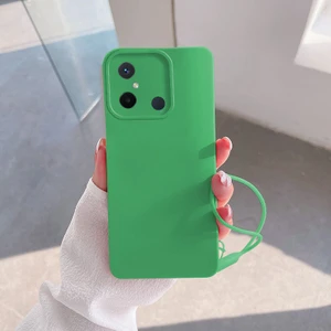 Xiaomi Redmi 12C Uyumlu Kılıf Zebana Love Yumuşak Silikon Kılıf Açık Yeşil