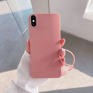 Apple iPhone Xs Max Uyumlu Kılıf Zebana Love Yumuşak Silikon Kılıf Pembe