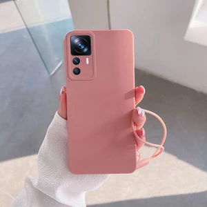 Xiaomi Mi 12T Pro Uyumlu Kılıf Zebana Love Yumuşak Silikon Kılıf Rose Gold