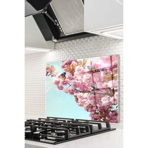 Ne Verelim Size Cam Ocak Arkası Koruyucu Ankastre Arkası Koruyucu | Çiçek