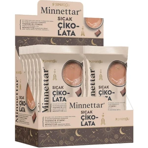 Minnettar Sıcak Çikolata 12 x 18 gr