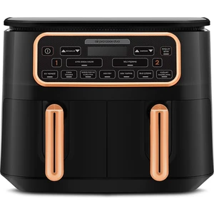 Air Pro Cook Duo Copper Ev Yemeği Xxxl 4+4 Litre Airfryer Copper 8 Kişilik