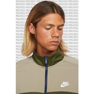 Nike Sportswear Classic Track Suit E ofman Tak m Ye il Fiyat