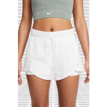 Nike Flex Essential 2 In 1 Training White Shorts Ikisi Bir Fiyat