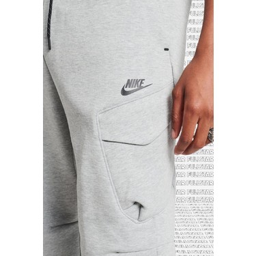 Nike tech fleece pants gray best sale