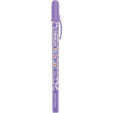 خودکار بنفش  PENSAN 2801 Neon Gel Pen 1.0mm