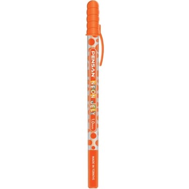 خودکار نارنجی  PENSAN 2801 Neon Gel Pen 1.0mm