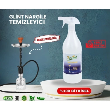 Glint Hookah 1 Litre %100 Bitkisel Nargile Temizleyici Marpuç Harbisi Dezenfektan