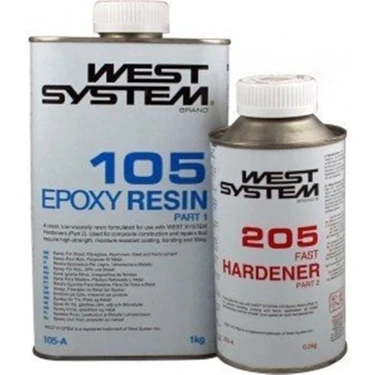 West System 105/205 Hızlı Epoxy Reçine A Pack 1.2