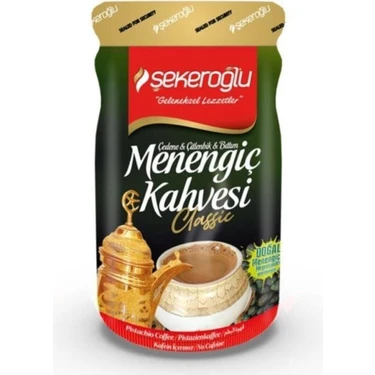 Şekeroğlu Doğal Menengiç Kahvesi 600 gr - Kafeinsiz ve Aromalı Türkiye