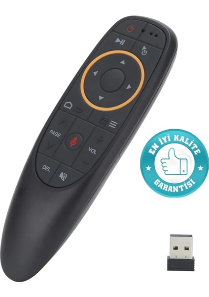 Air Mause 2.4 Ghz Jiroskoplu Android Sesli Komut Wireless Projektör Bilgisayar Android Tv box...
