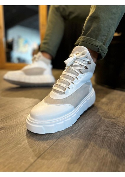 Bağcıklı Cilt Deri Tasarım Taban Beyaz Erkek Günlük Sneaker Ayakkabı fiyatları