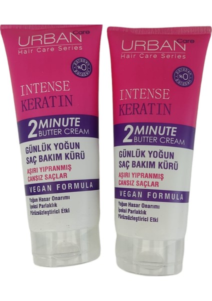 Hair Series Intense Keratin Maske Seti 200 ml x 2 Adet