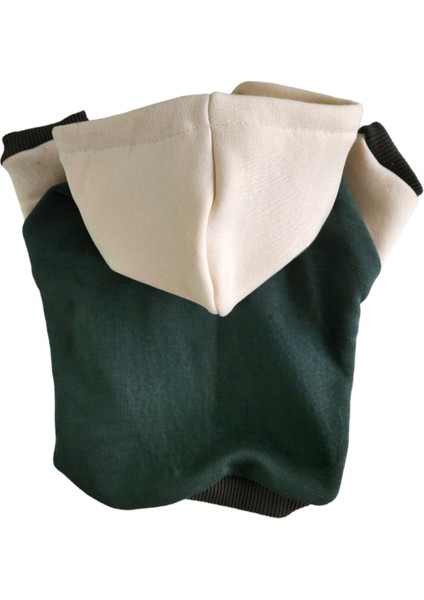 Kedi Köpek Kıyafetleri Haki Krem Sweatshirt fiyatları