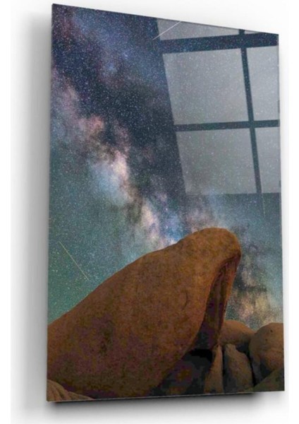 Gökyüzü Cam Tablo