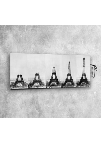 Eyfel Kulesi Panoramik Cam Tablo