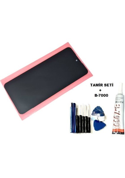Tecno Spark 7 Pro LCD Dokunmatik Ekran Kf8 Orijinal B-7000 Tamir Seti