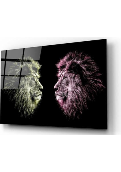 Aslan Cam Tablo