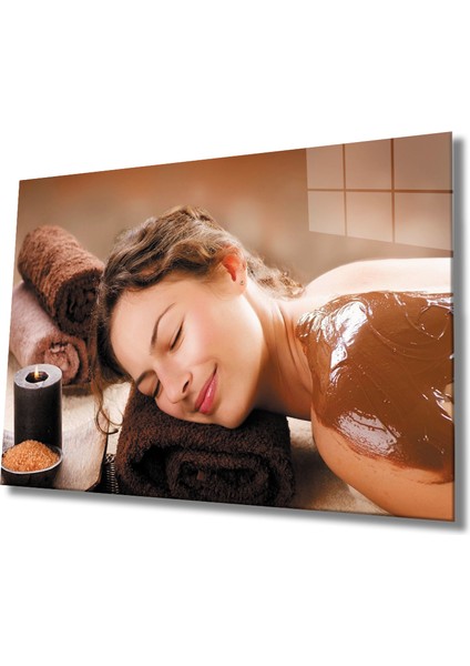 Kadınlar Masaj Spa Cam Tablo, Women Massage Spa