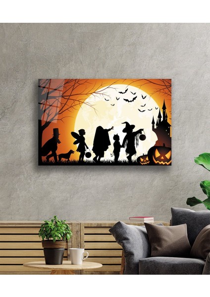 Cadılar Bayramı Arkadaş Cam Tablo fiyatları