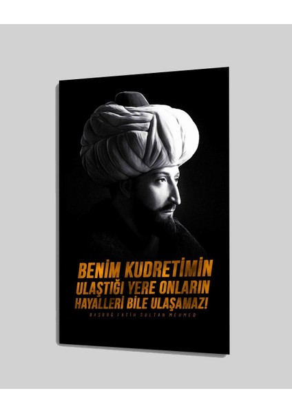Fatih Sultan Mehmed Cam Tablo